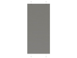 Vidaxl Antracite Plissada Cega 90x200 Cm Largura Tecido 89,4 Cm
