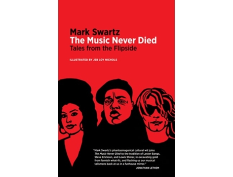 Livro The Music Never Died de Mark Swartz (Inglês)