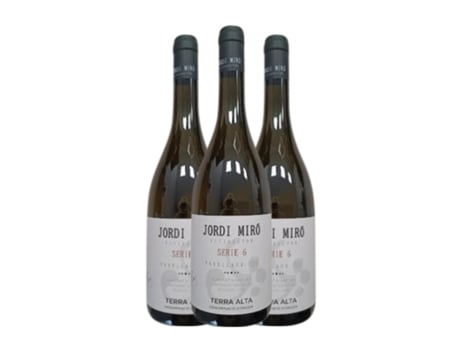 Vinho branco JORDI MIRÓ Serie 6 Parellada Terra Alta (0.75 L - 3 Unidades)