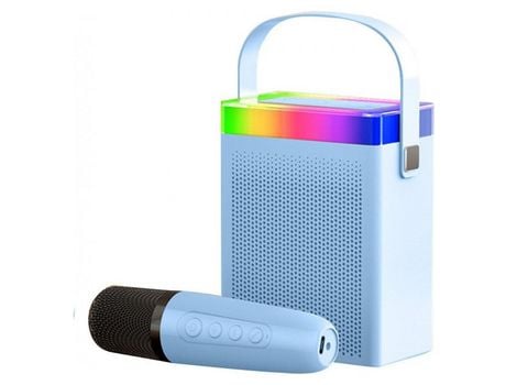 Microfone Altavoz Inalámbrico Karaoke Portátil Multicolor COSHANO Bluetooth Multicor