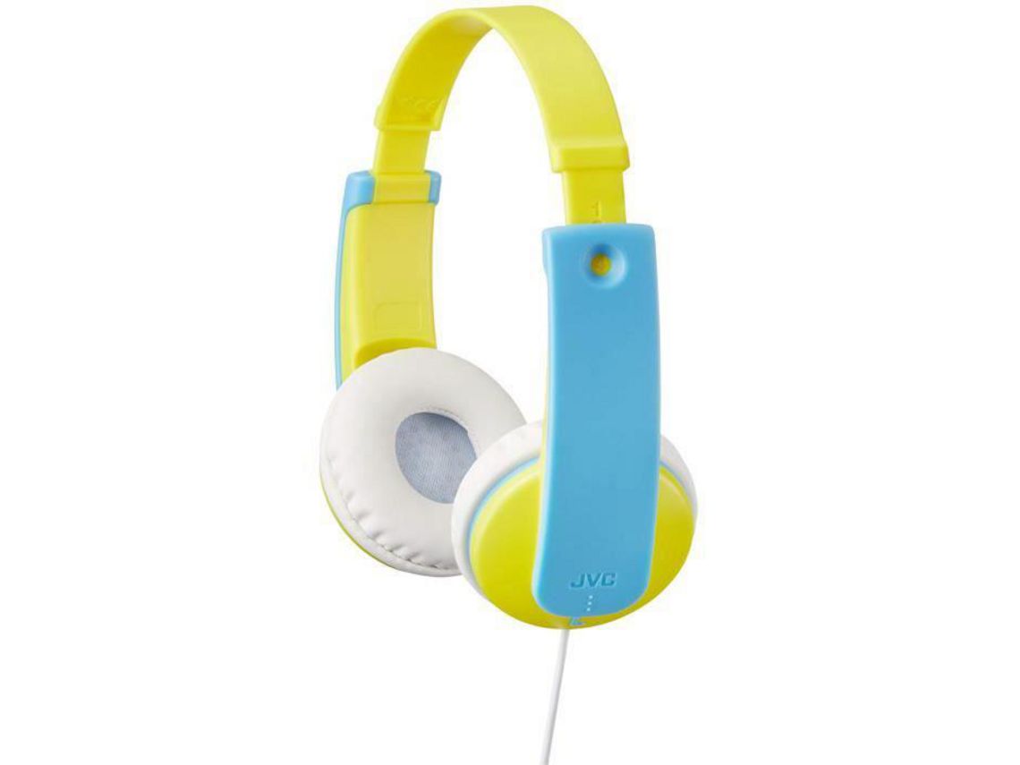 Fones de Ouvido Infantis JVC Ha-Kd7-Y-E Amarelo e Azul Tinyphone