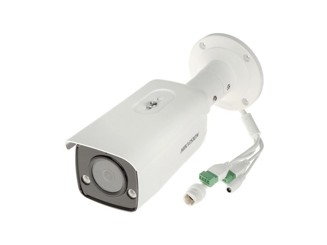 Câmara de Vigilância Bullet Estroboscópica Fixa de 4Mp Acusense Ds-2Cd2T46G2-Isu/Sl2.8Mmc