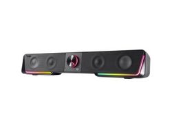 Alto-Falantes Gravity Rgb Soundbar Preto Bluetooth Iluminados SPEED LINK