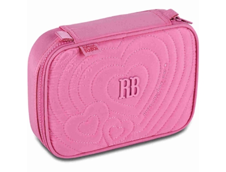 Estojo Corações Rosa Rebecca Bonbon