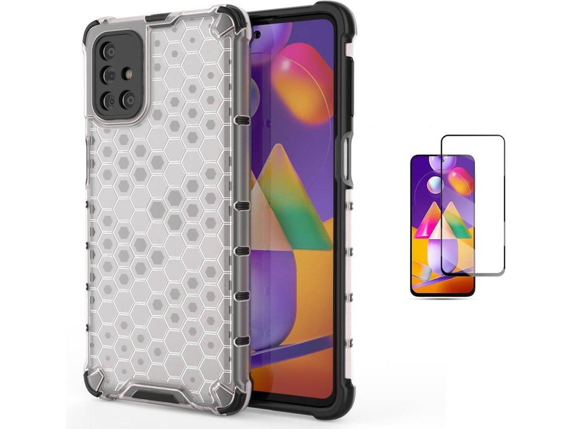 Kit Capa e Película Samsung M31S Full Cover Rumble
