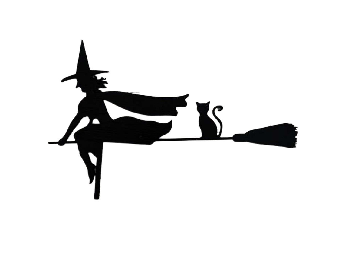 Decoração de Halloween - Bruxa - Aranha