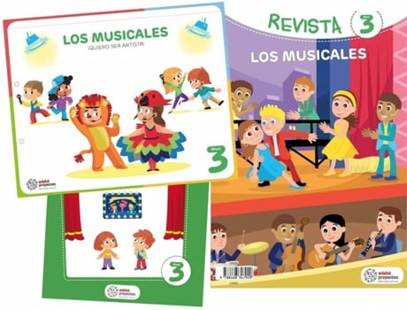 Livro Los Musicales ¡Quiero Ser Artista! de Obra Colectiva Edebé (Espanhol)