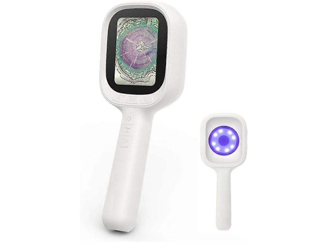 Microscópio Digital Portátil Com Foco Automático, Lupa Com Tela Ips De 2,8" E Leds, Compatível Com Mac/windows.