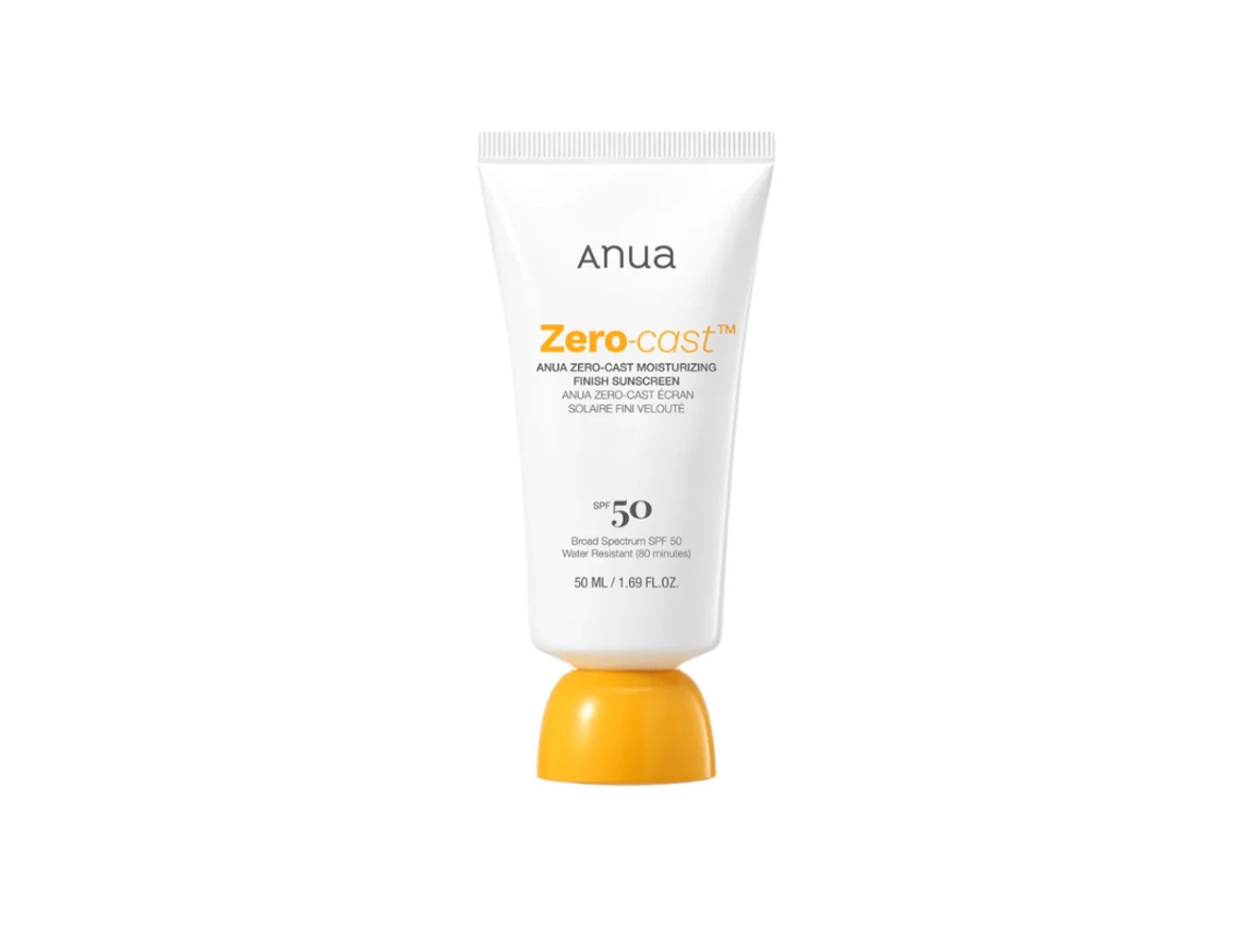 Protetor solar hidratante ultraleve Zero Cast FPS 50, 50ml, anual
