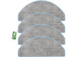 Pacote com 4 Panos de Limpeza Microfibra para os Modelos Roomba 105, Y0140, Q0120 e Y0110 BRILVIBERA