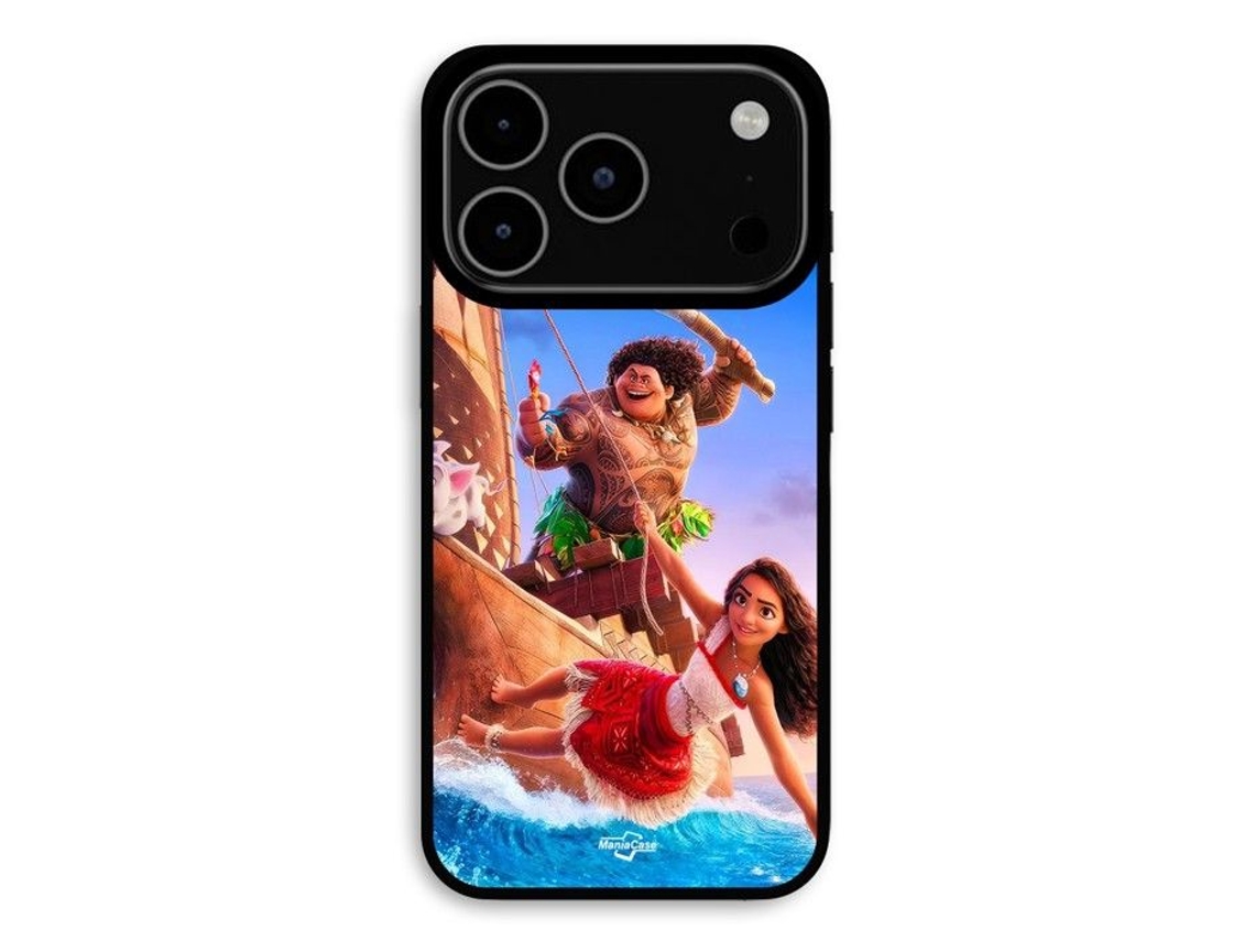 Capa Para Iphone 17 Pro Vaiana Maui Disney Anime Maniacase