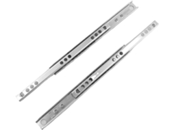 Corrediças Laterais Para Armários, Com 17mm De Largura, Para Gavetas, Com Sistema De Deslizamento Bidirecional Push Pull