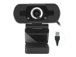 Câmera Para Computador (microfone Integrado Em Hd 1080p) Acessório Para Chamadas De Vídeo Plug And Play Usb Para Desktop E Notebook