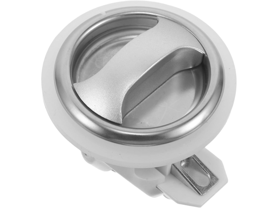 Fecho Giratório De Metal Para Armário De Autocaravana, Com Botão Redondo Sem Chave.
