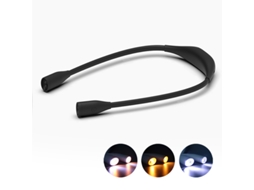 Luz de Leitura e Artesanato, Recarregável Usb, Preto ZYBLSSBB