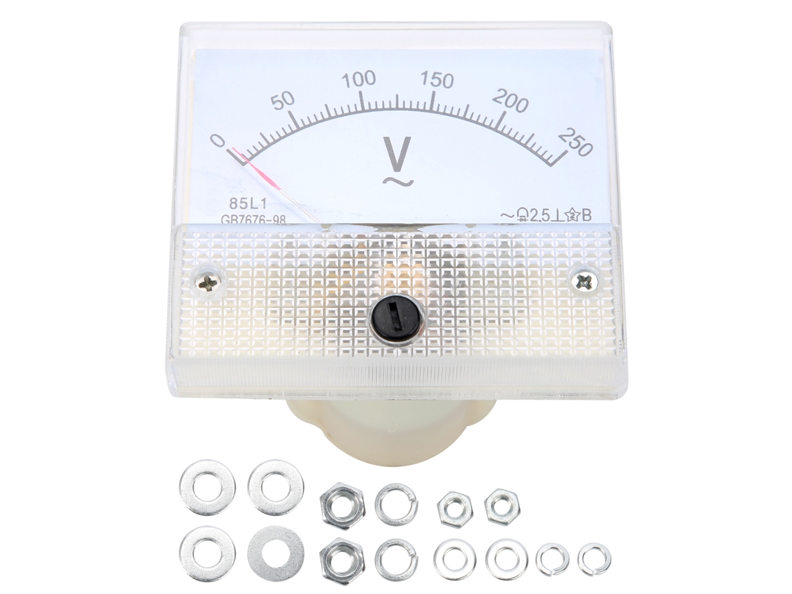 Voltímetro com Ponteiro 85l1 Ac 0 250v S/MARCA