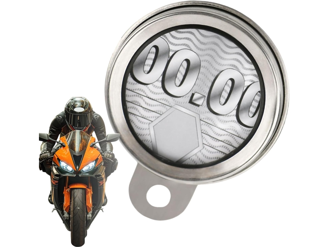 Suporte para Documento de Imposto de Motocicleta, Modelo Clássico, Resistente a Ferrugem e Flexível.
