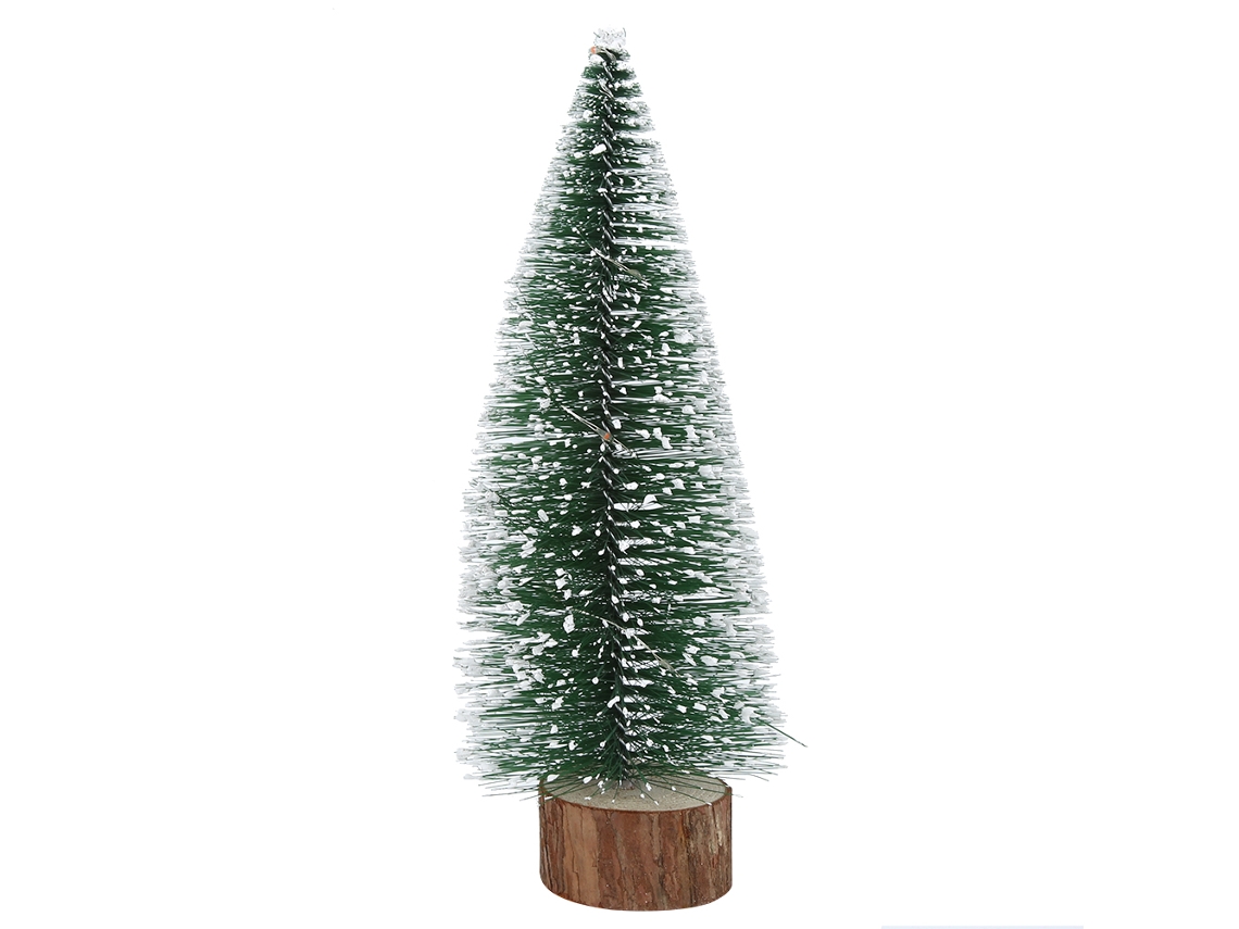 Árvore de Natal Mini LED de 25cm com Luz Quente para Mesa, Casa e Presente