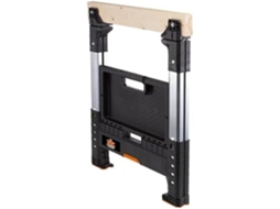 Suporte De Serra Keter Roc Pro Gear Ajustável Metal E Madeira Capacidade 1360 Kg
