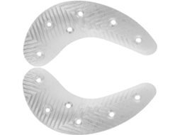 Preenchimento De Calçado Masculino, Placa De Reparo Calcanhar Em Formato Meia Lua, Ferro Com Parafusos, Para Botas E