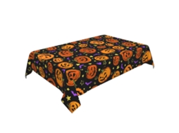 Tecido Decorativo Halloween Impermeável Retangular Jantar Externo