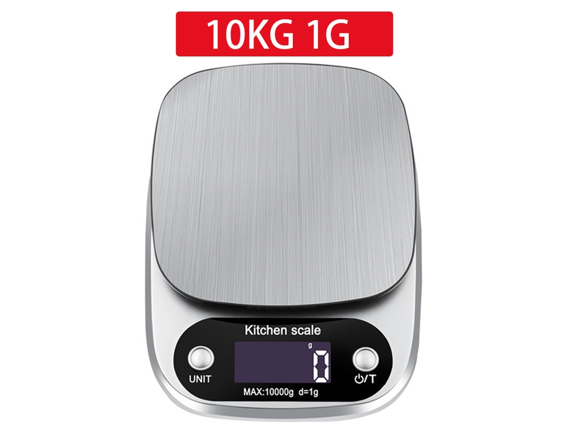 Balança Eletrônica de Cozinha Doméstica MDUG (10 Kg/1 Grama)