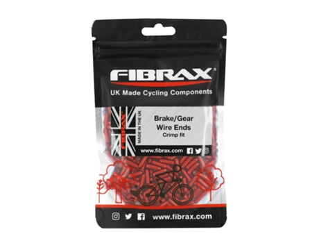 Caixa de 500 extremidades de cabo de travão com desviador FIBRAX