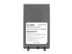 Bateria De Lítio 22.2v 3000ma Para Aspirador Sem Fio Portátil Dyson V8
