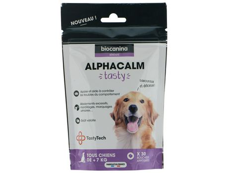 BIOCANINA Alphacalm Tasty Dogs 7 kg 30 Bites