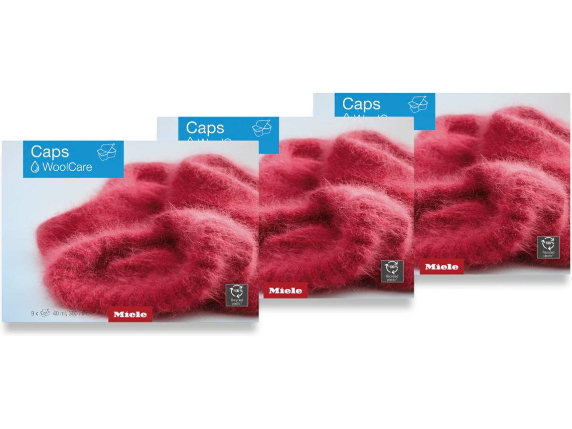 Set Detergente de Roupa MIELE Woolcare (3 x 9 unidades)
