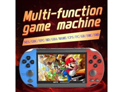 Console Portátil Retrô X7,4,3 Polegadas AQUAFORGE