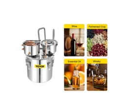 Destilador De Álcool, Aço Inoxidável, Diy Moonshine Oem