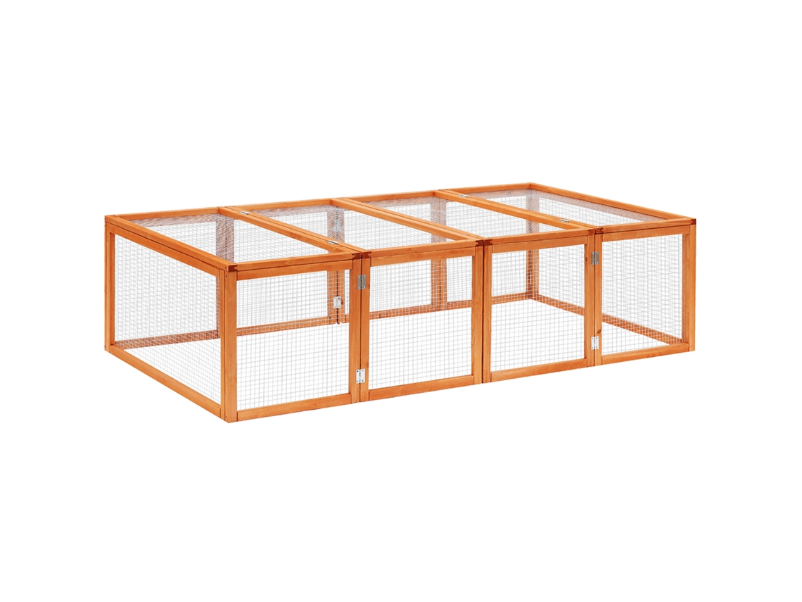 Hasenstall Kaninchenstall Wood Winterfest Kaninchenkäfig W/ Aufklappbar Roof 181x100x48cm Kleintierstall Hasenkäfig For Kleintiere