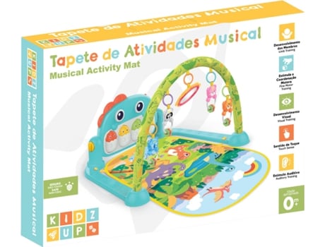 Tapete de Atividades KIDZUP Baby com Pedal de Piano