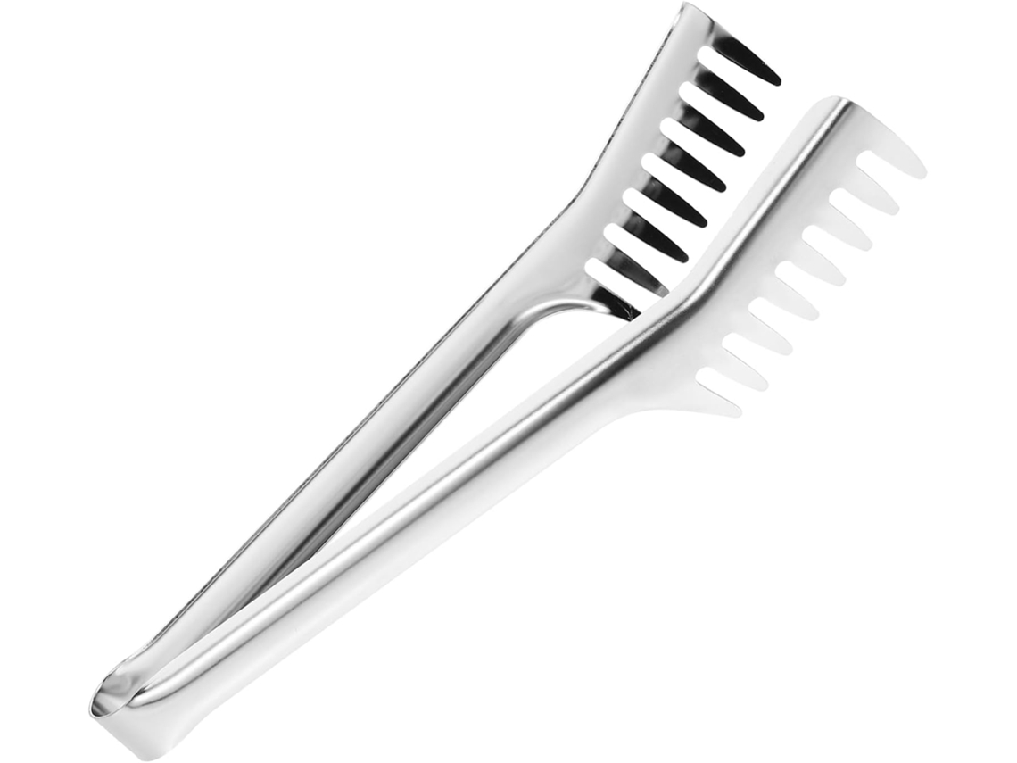 Pinça De Cozinha Multifuncional Healifty Em Aço Inoxidável, Ideal Para Bifes, Churrasco E Massas, Com Cabos Resistentes