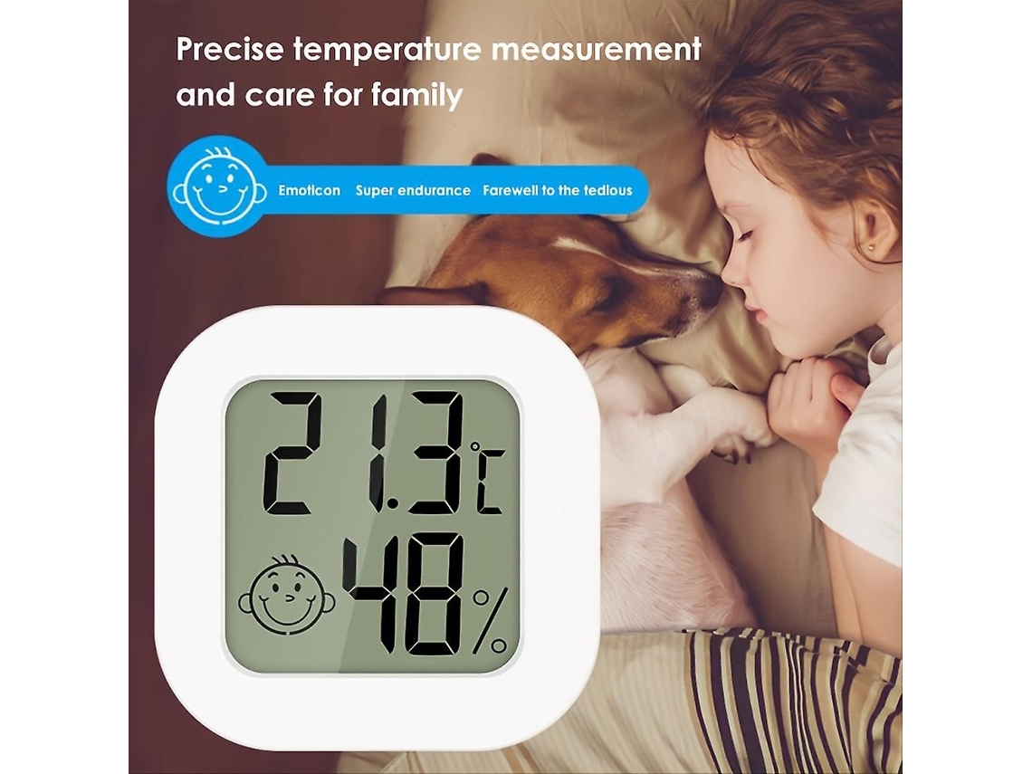 Mini Sensor Digital Para Monitorar Temperatura E Umidade Do Ar Com Precisão
