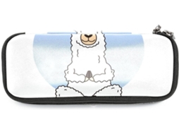 Estojo Fofo De Alpaca Com Estampa Lhamas Ou Ioga, Grande Capacidade, Marcadores, Organizador, Nécessaire