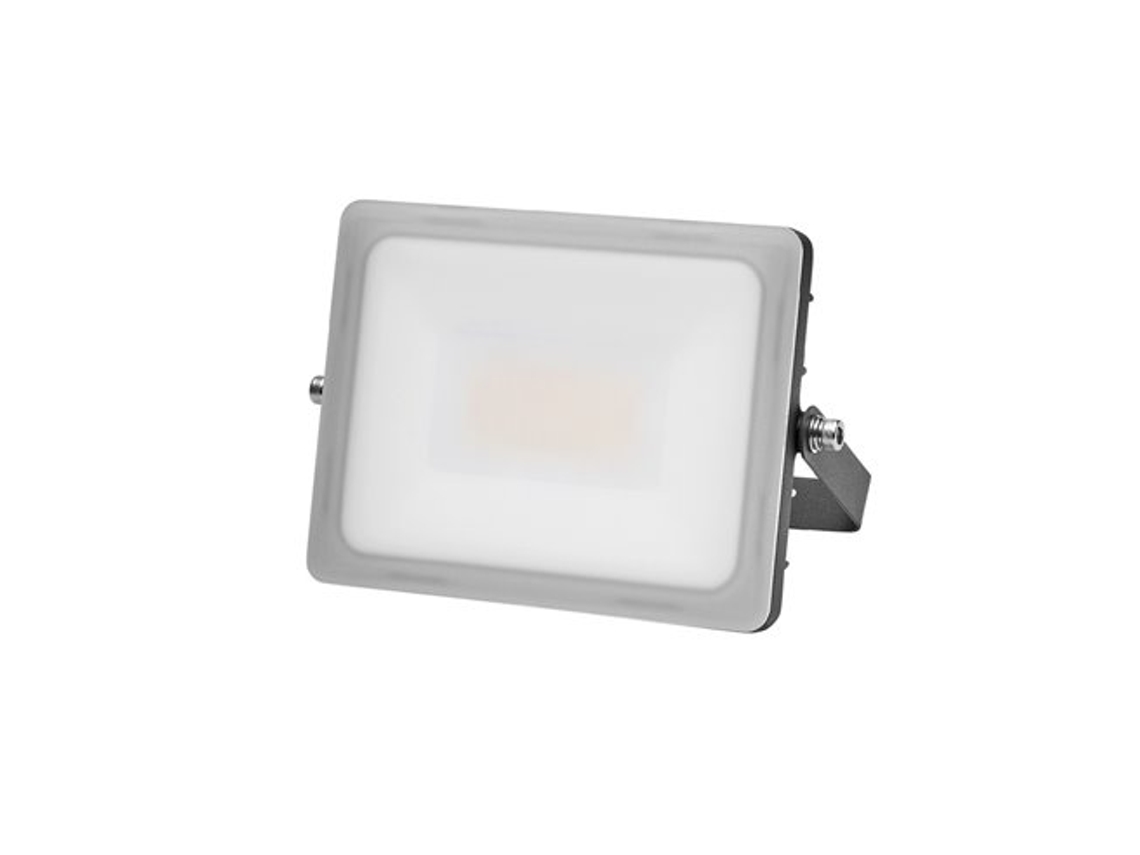 Refletor Led Plano de 20 Watts. 1600 Lúmens. Luz Branca 4000ºk Proteção Ip65. Corpo de Alumínio MAURER