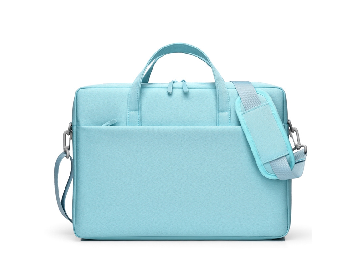 Bolsa Para Laptop De 14 Polegadas Bolsa Transversal Leve E À Prova De Choque Para Computador Azul GERTIZ