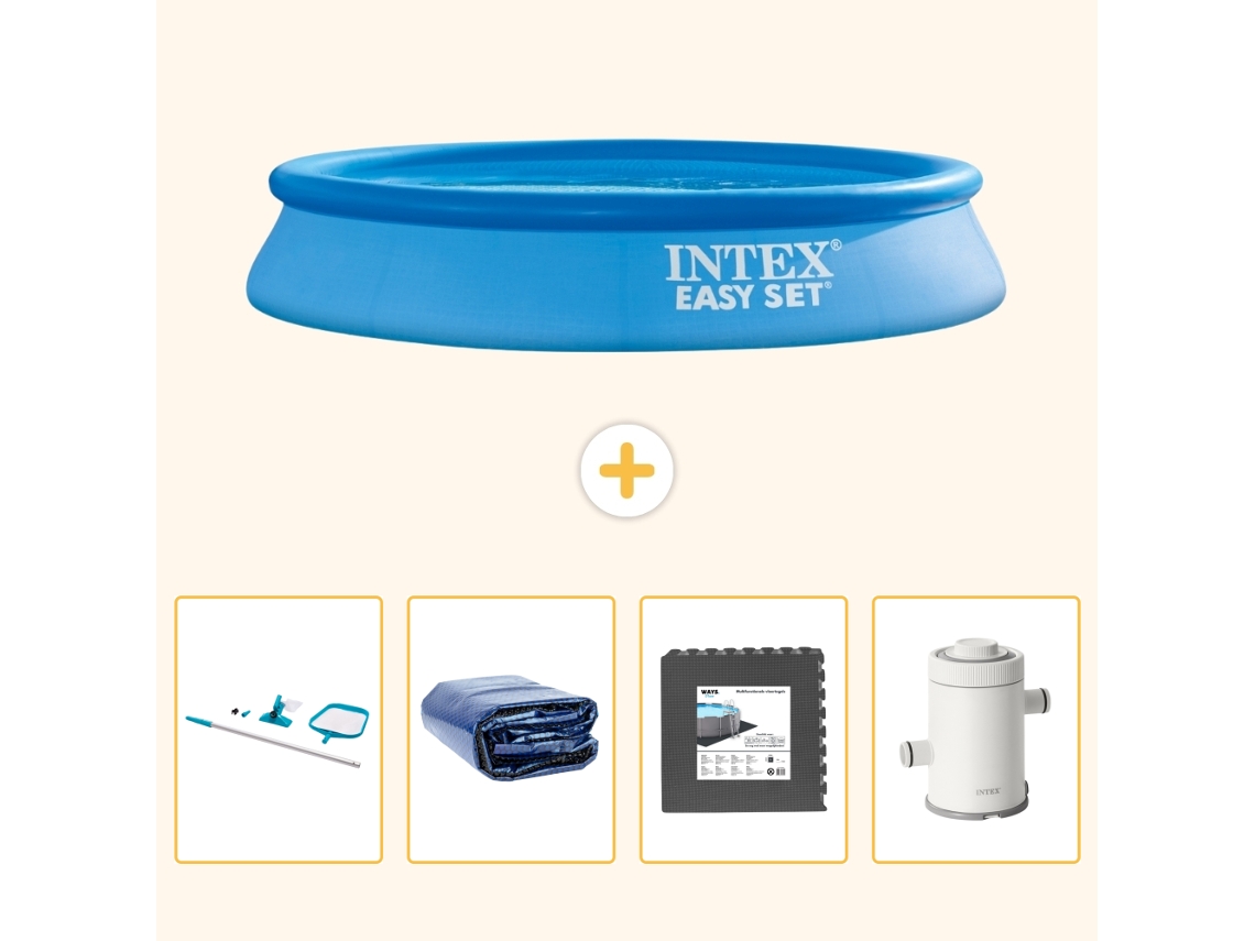 Intex Piscina Easy Set Redonda - 305x61 Cm - 5-peças S43