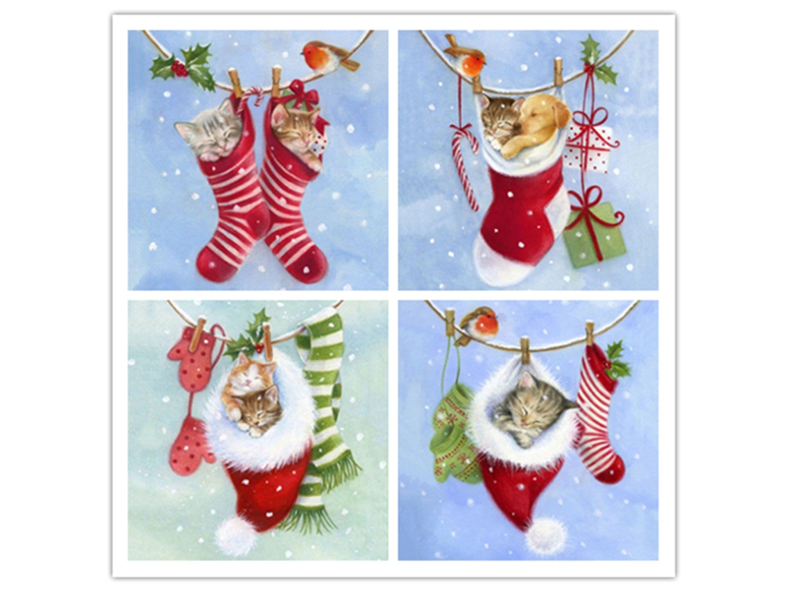 Pintura Decorativa De Diamante 5d Diy Natal Moderno