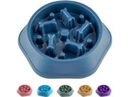 Tigela para Cães com Alimentação Lenta 1 Unidade, Design Saudável para Cães de Pequeno e Médio Porte AQUAFORGE