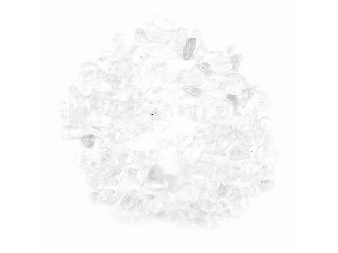 Laxiscreed Chips De Quartzo Tumbled Stone Branco Para Decoração E Diy