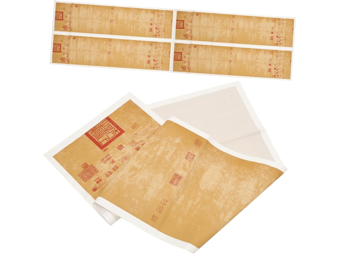 Folhas De Papel Artístico Chinês Xuan Vintage Grosso E Multifuncional Para Caligrafia.