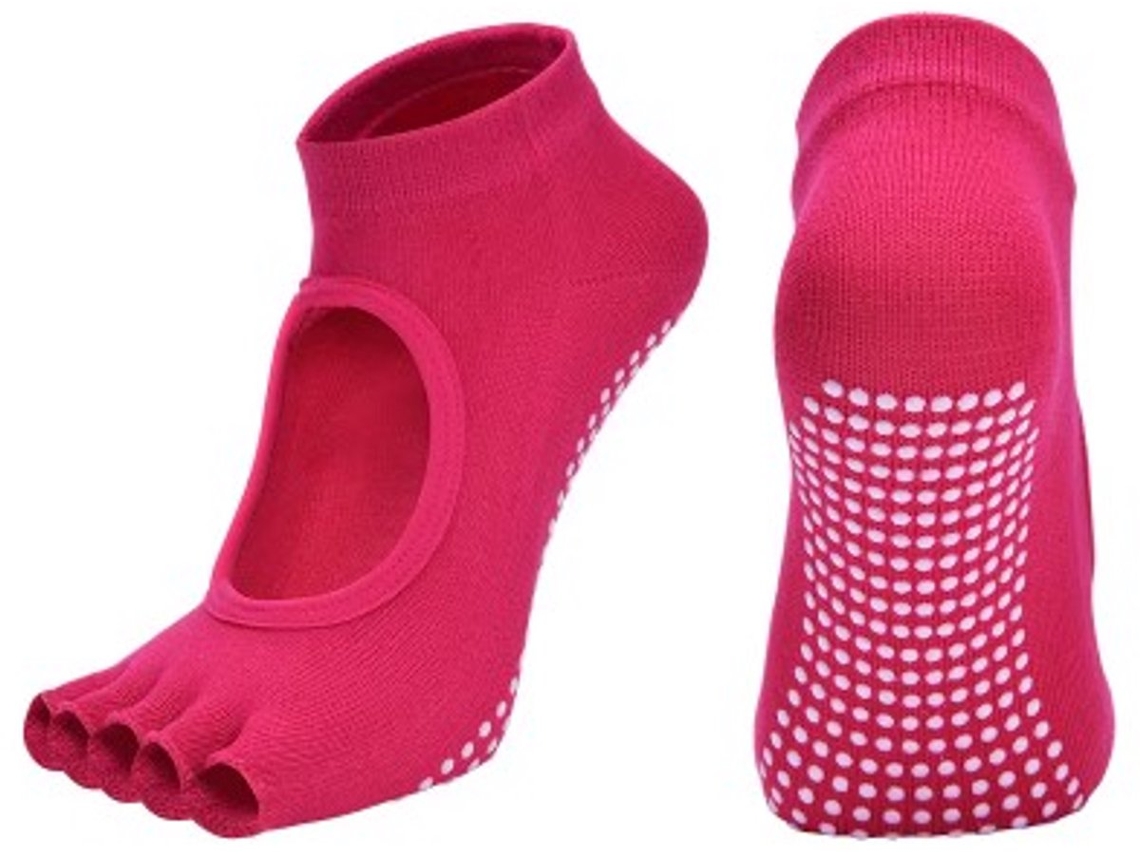 Conjunto de 5 Meias com Dedos Separados Masculinas Algodão Respiráveis AQUAFORGE