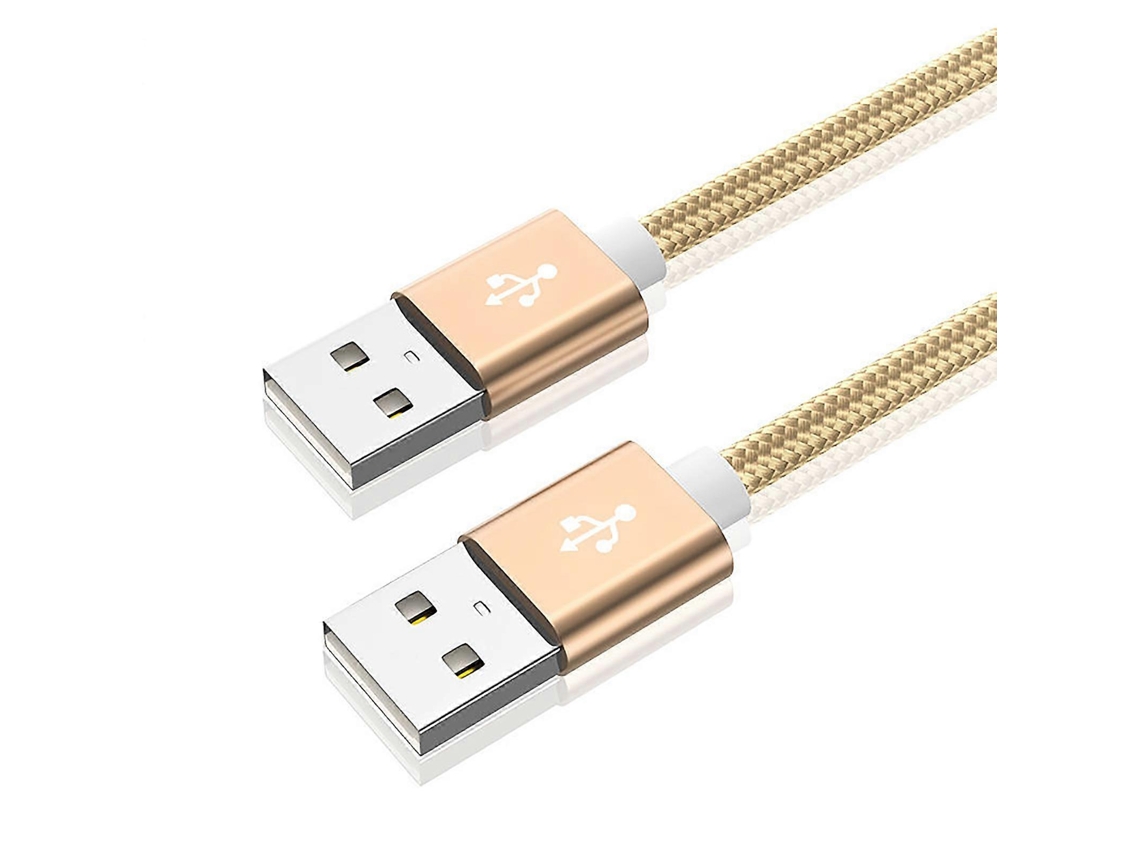 Cabo De Extensão Usb 2.0 De Alta Velocidade Para Transferência De Dados De 480 Mbps, Usb Macho Para Macho, Cabo De Extensão Usb Prateado. Aquaforge