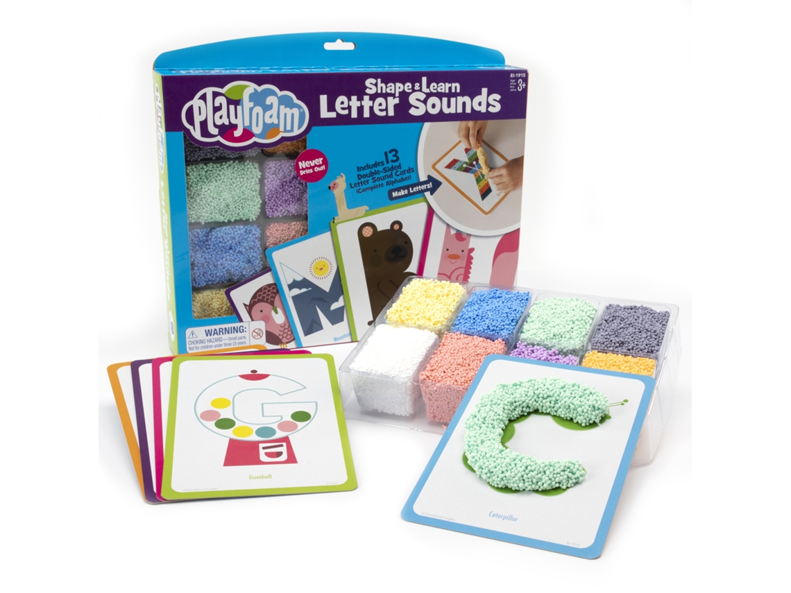 Brinquedos Educativos Da Learning Resources Conjunto Playfoam Shape Learn Com Sons Das Letras