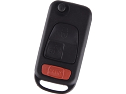 Capa Protetora Flip Para 3 Controles Remotos, Compatível Com Mercedes Benz Slk230 Slk320 Slk32 Amg 1998-2004e Chrysler