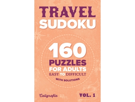 Livro Travel Sudoku: 160 Puzzles for Adults, Easy to Difficult David Fleming (Inglês)