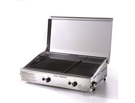 Chapa Dupla em Ferro Fundido Alim. Metano 4070/Cover/M OMPAGRILL Placa Única 4070